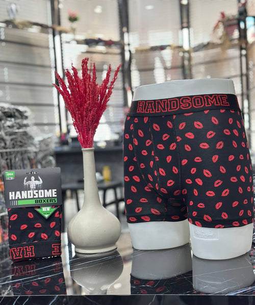 Luxury Men’s Boxer | Premium Cotton Underwear | Handsome® | Handmade Hygienic Packaging | Turkish Design